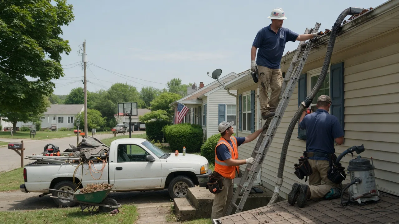 Gutter Installation in Dana, IN near me
